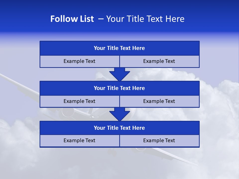 Clouds Morning Water PowerPoint Template