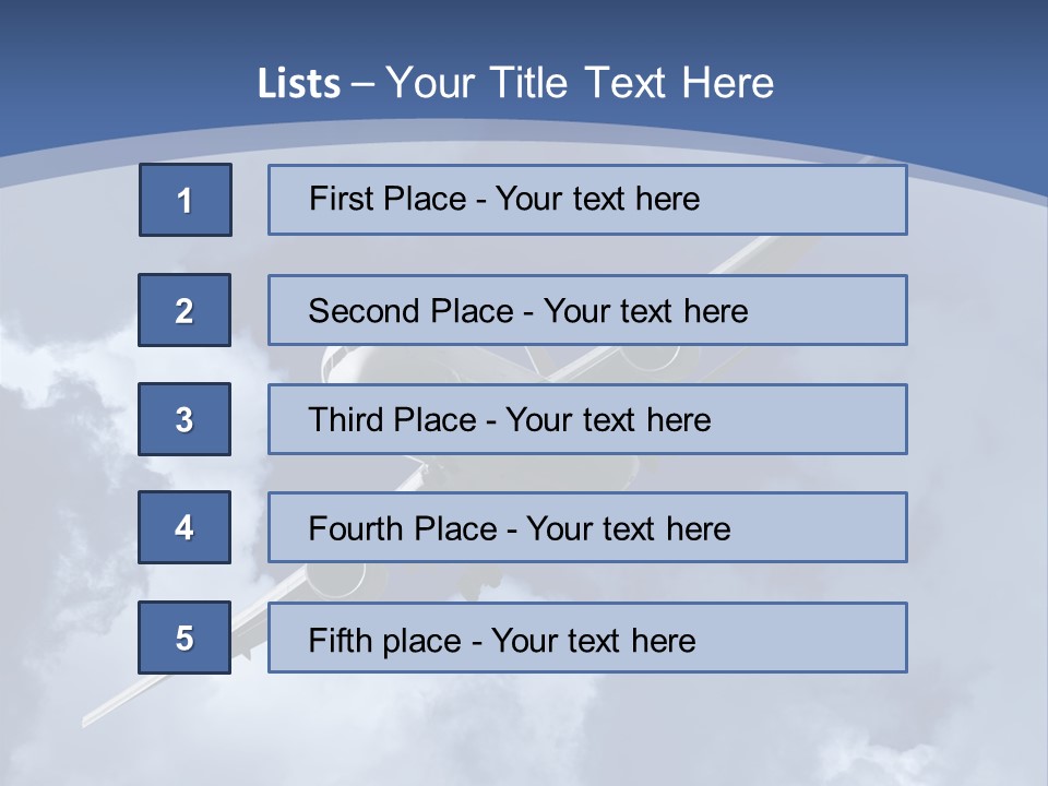 Air View Infinity PowerPoint Template