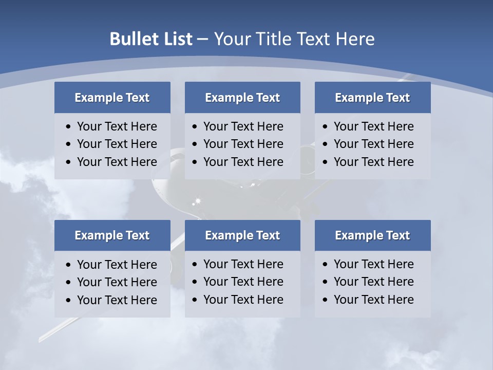 Air View Infinity PowerPoint Template