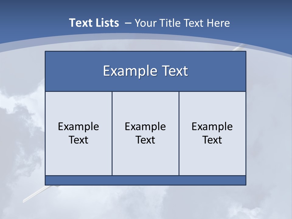 Air View Infinity PowerPoint Template