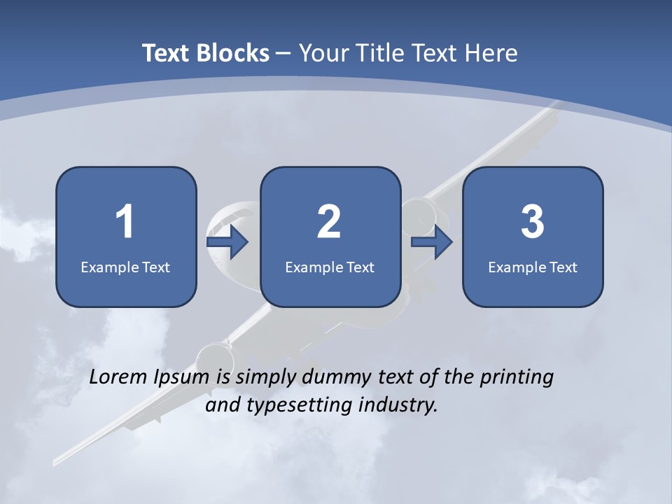 Air View Infinity PowerPoint Template
