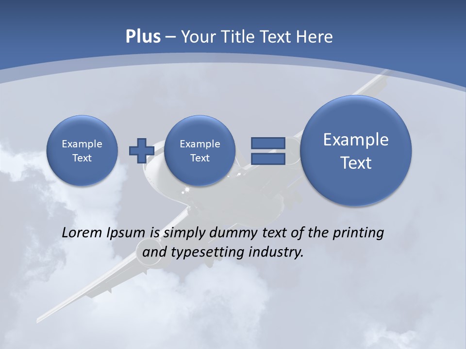 Air View Infinity PowerPoint Template