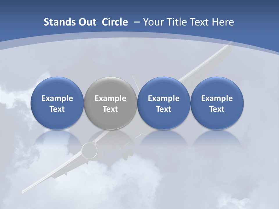 Air View Infinity PowerPoint Template