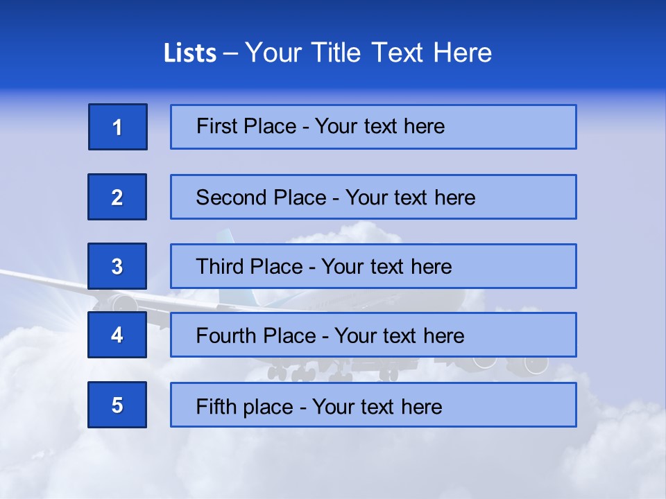 Horizon Commercial Harmony PowerPoint Template