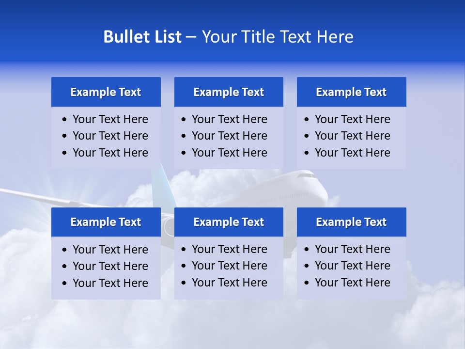Horizon Commercial Harmony PowerPoint Template