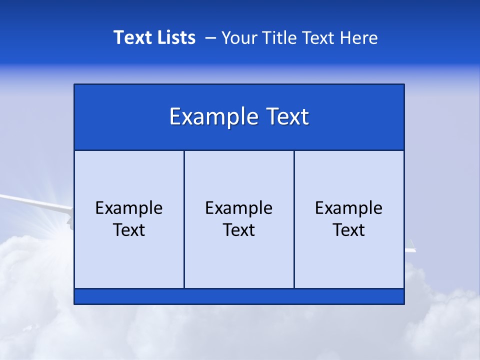 Horizon Commercial Harmony PowerPoint Template