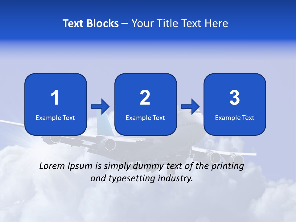 Horizon Commercial Harmony PowerPoint Template