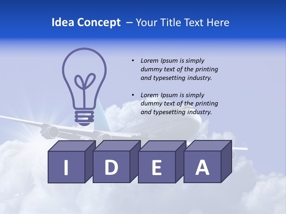 Horizon Commercial Harmony PowerPoint Template