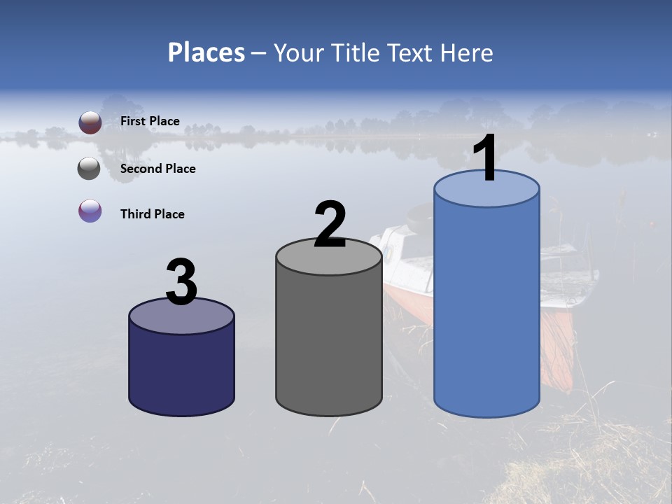 Nature Lac Paysage PowerPoint Template