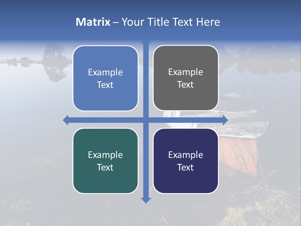 Nature Lac Paysage PowerPoint Template