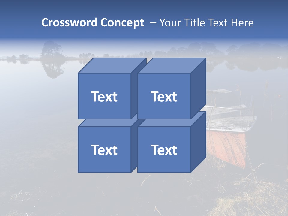 Nature Lac Paysage PowerPoint Template