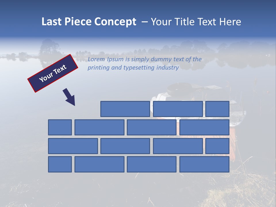 Nature Lac Paysage PowerPoint Template
