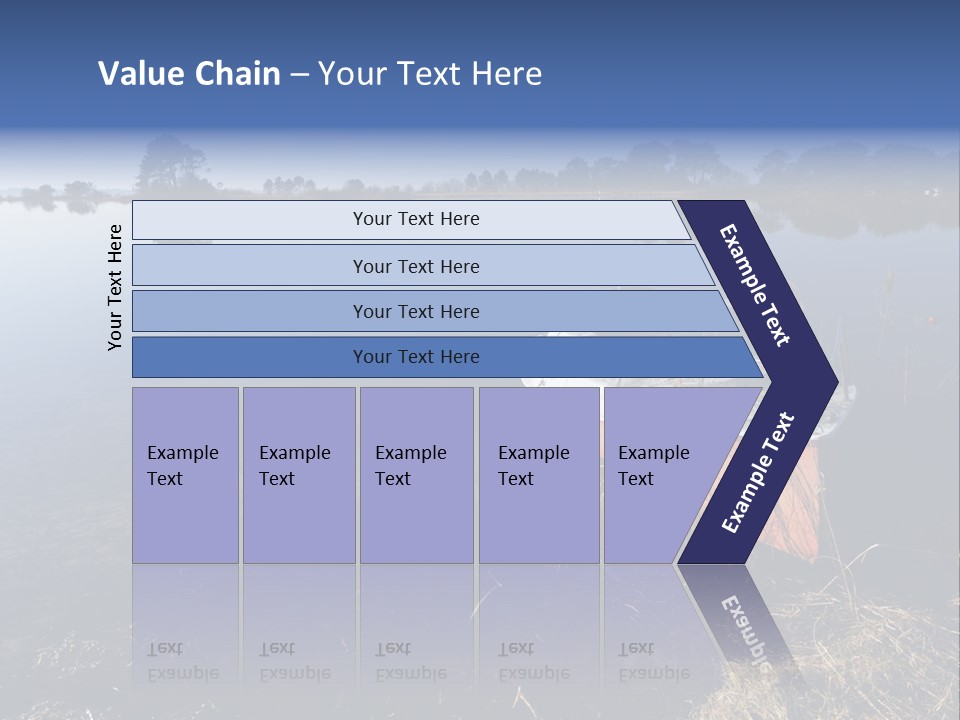 Nature Lac Paysage PowerPoint Template