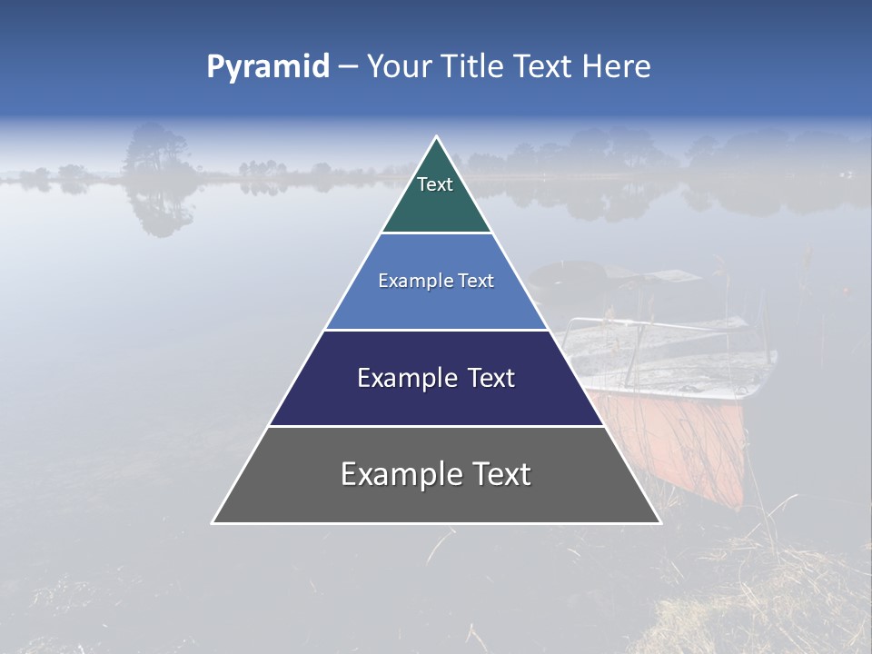 Nature Lac Paysage PowerPoint Template