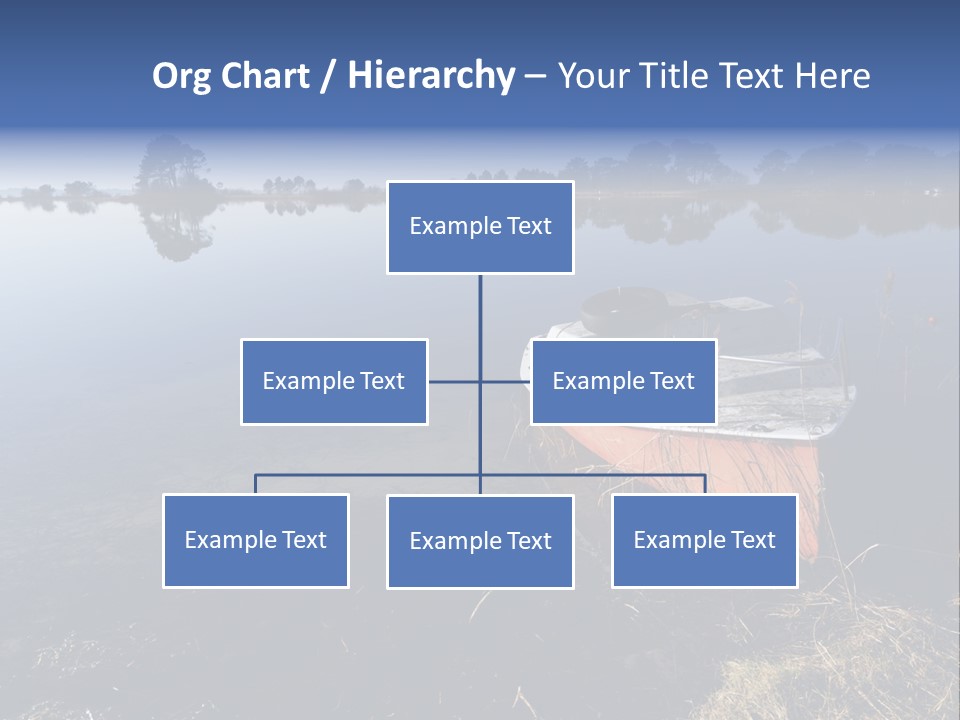 Nature Lac Paysage PowerPoint Template