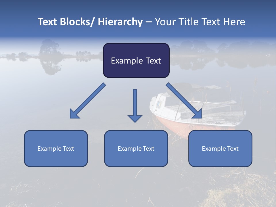 Nature Lac Paysage PowerPoint Template