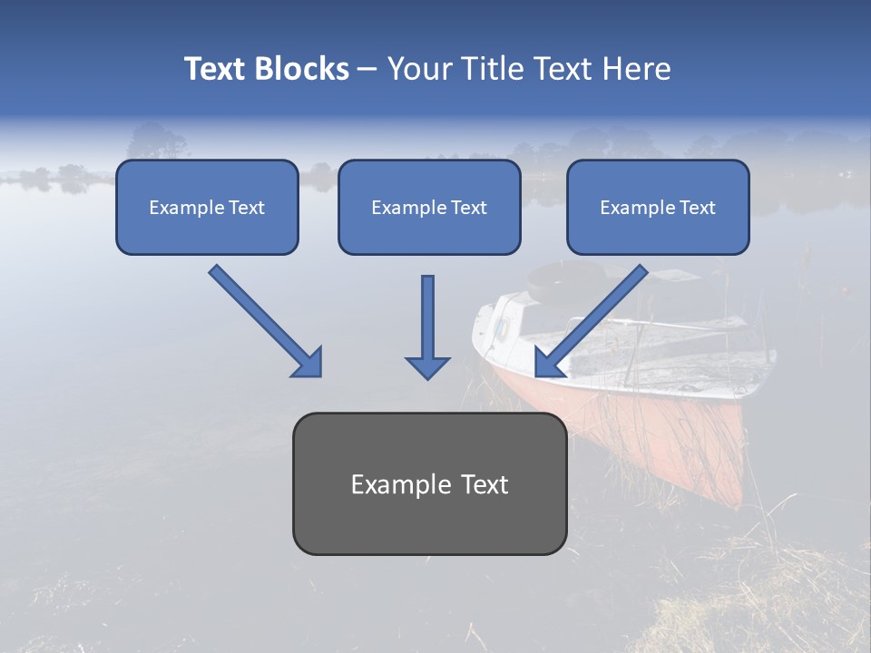 Nature Lac Paysage PowerPoint Template