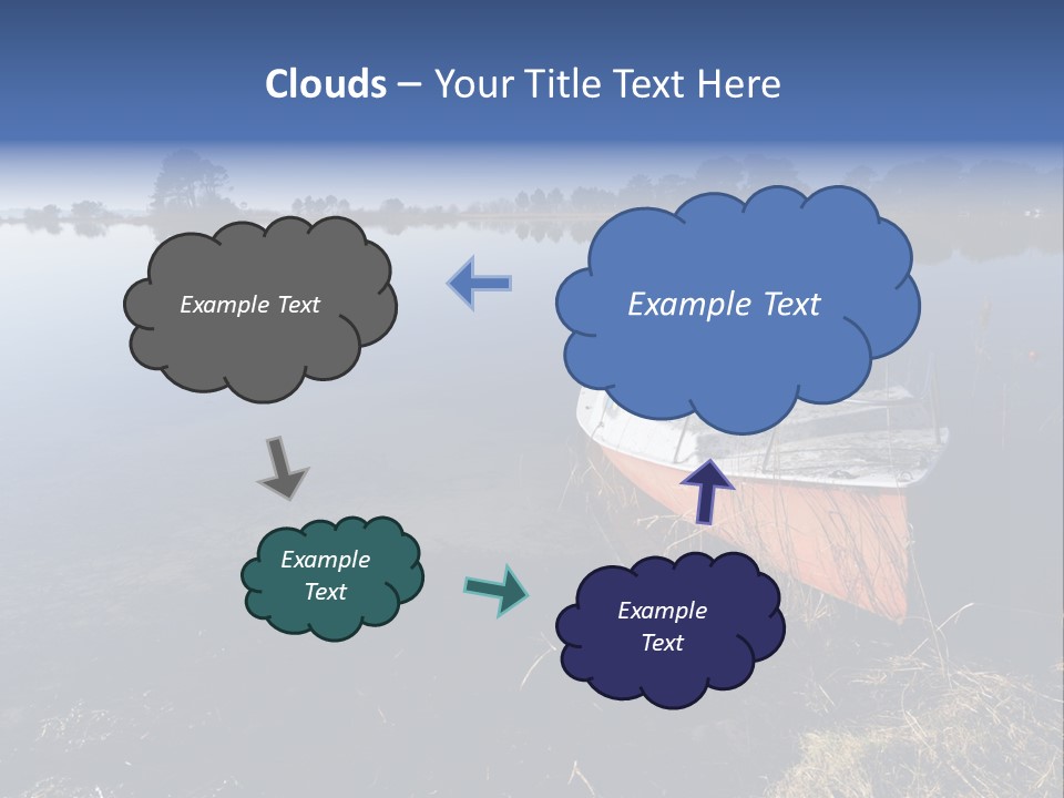 Nature Lac Paysage PowerPoint Template