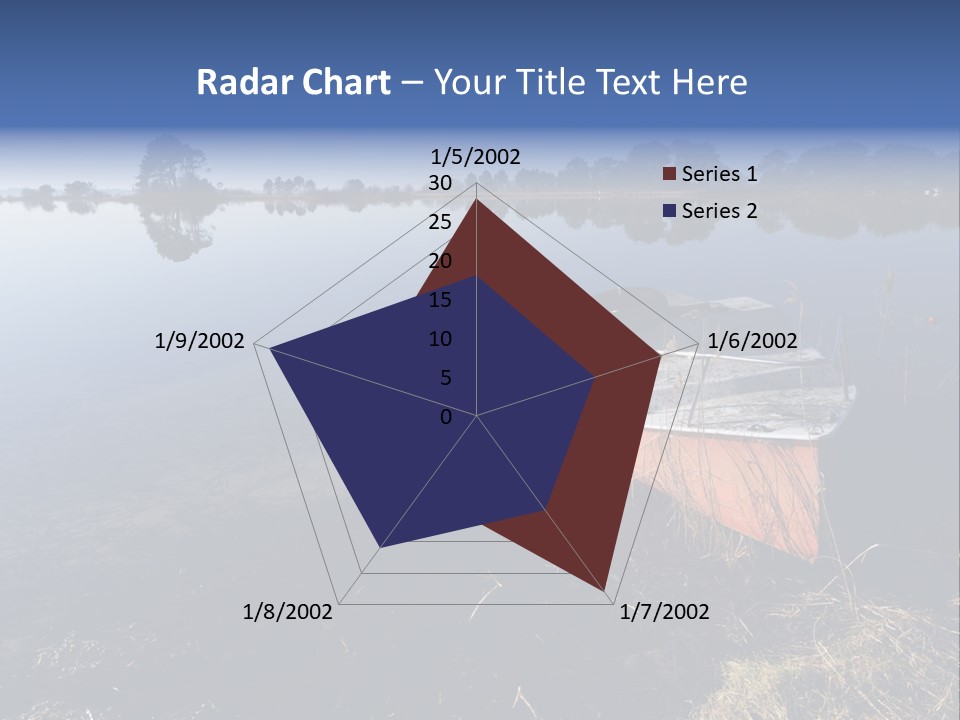 Nature Lac Paysage PowerPoint Template