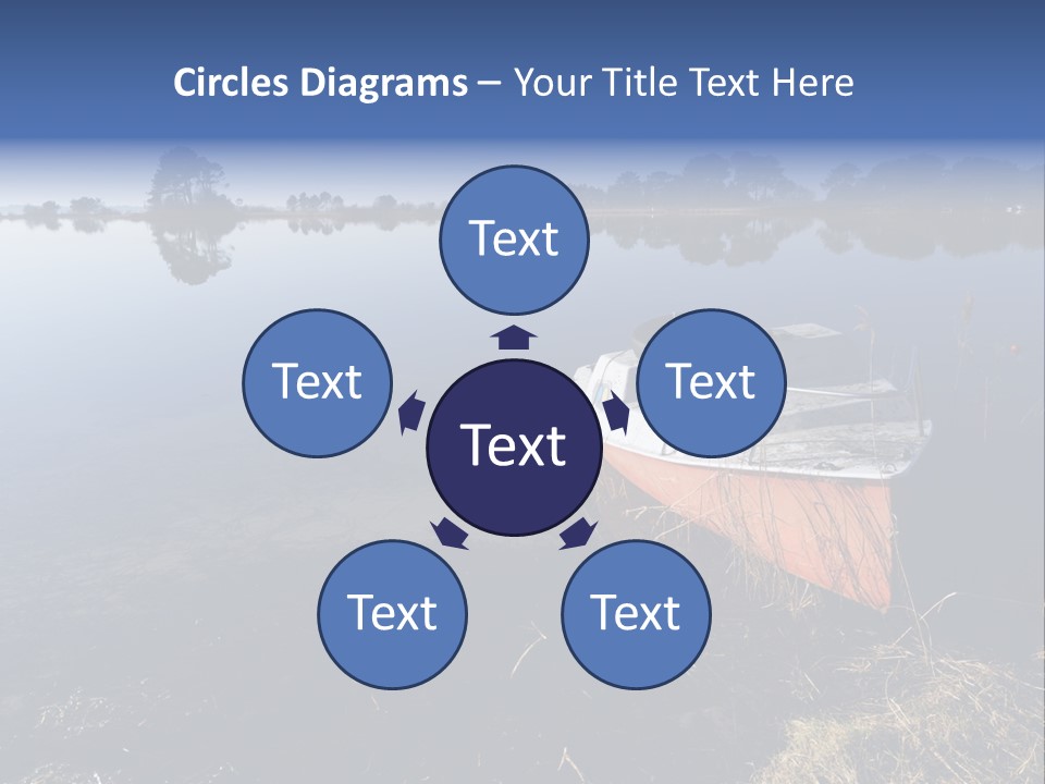 Nature Lac Paysage PowerPoint Template