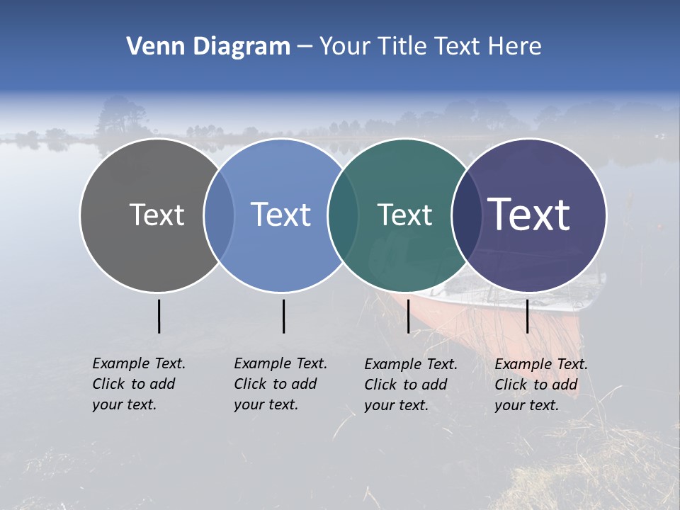 Nature Lac Paysage PowerPoint Template
