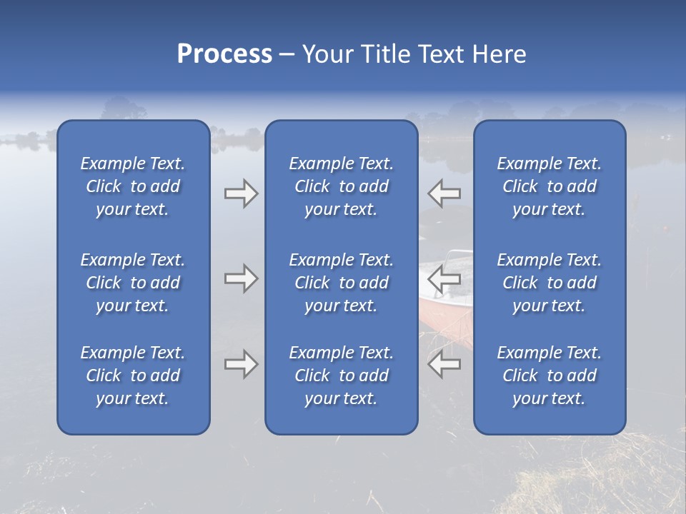 Nature Lac Paysage PowerPoint Template