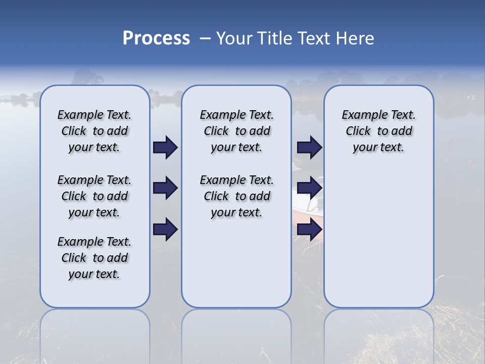 Nature Lac Paysage PowerPoint Template