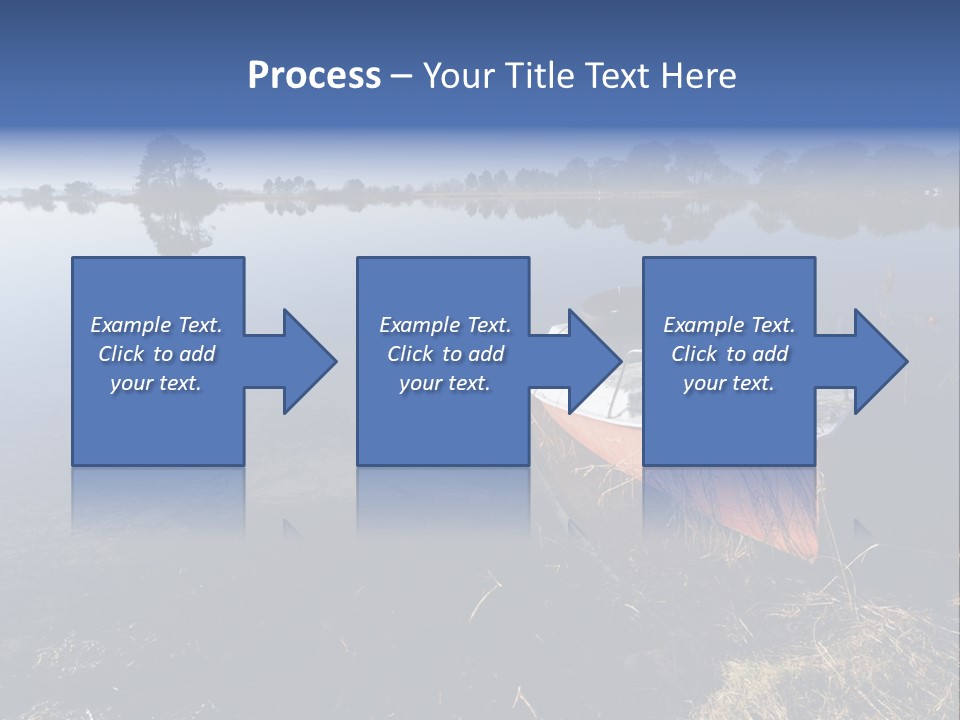 Nature Lac Paysage PowerPoint Template