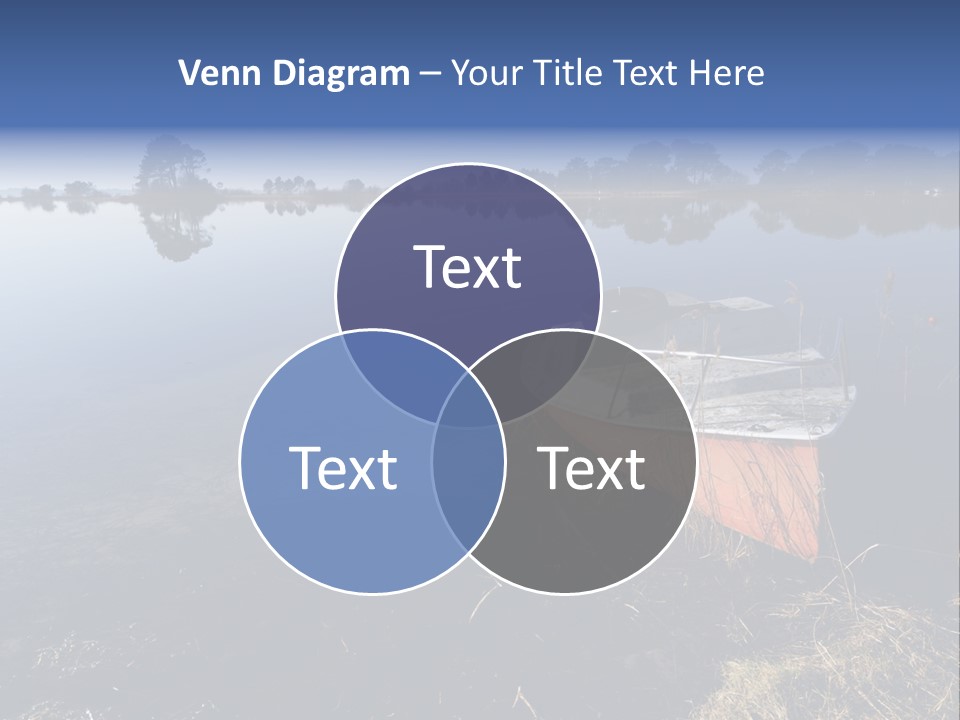 Nature Lac Paysage PowerPoint Template