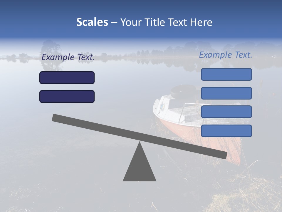 Nature Lac Paysage PowerPoint Template