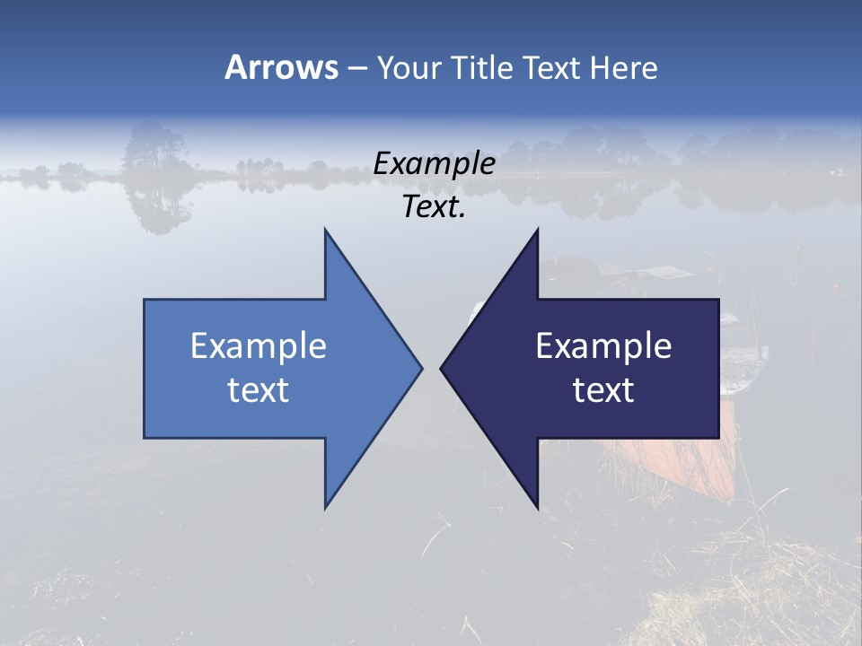 Nature Lac Paysage PowerPoint Template