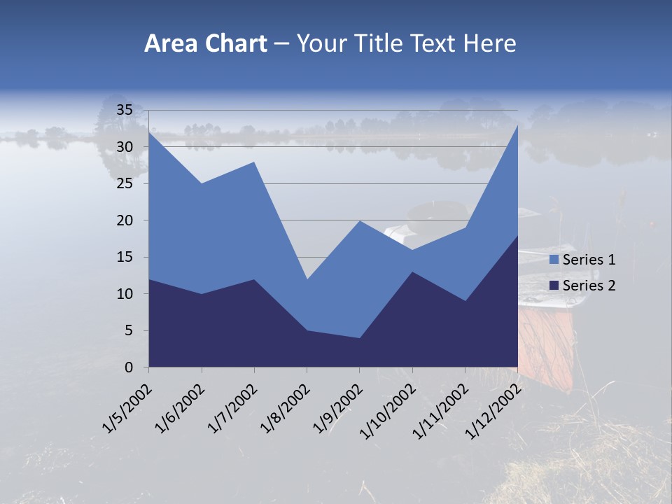 Nature Lac Paysage PowerPoint Template