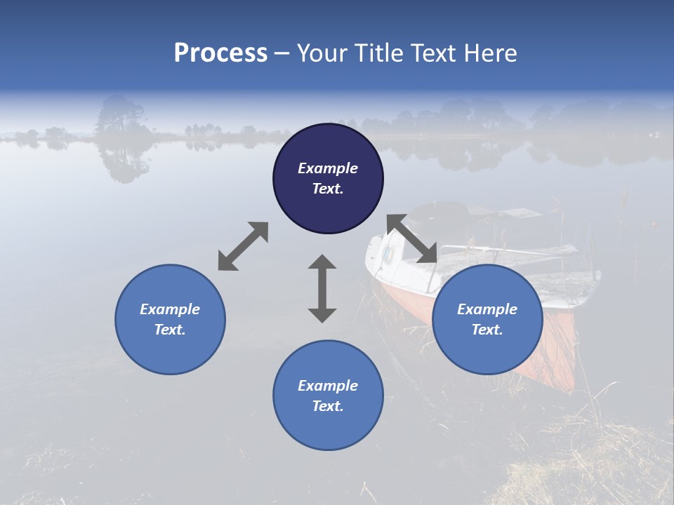 Nature Lac Paysage PowerPoint Template