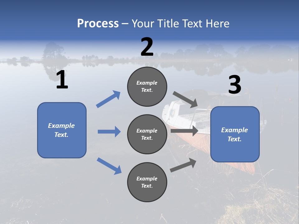 Nature Lac Paysage PowerPoint Template
