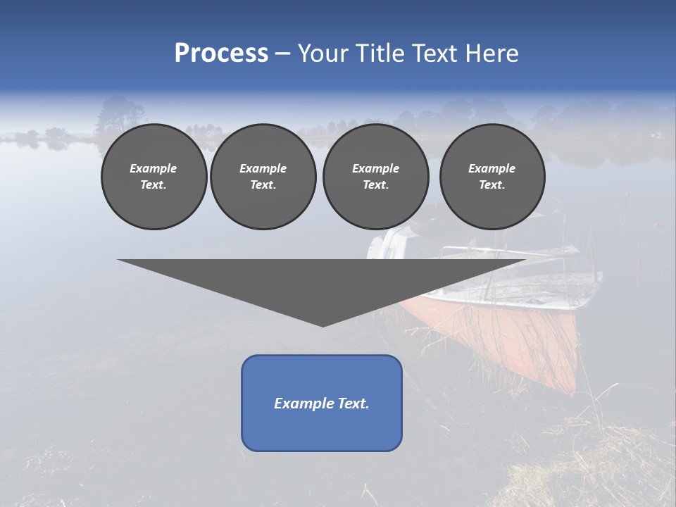 Nature Lac Paysage PowerPoint Template