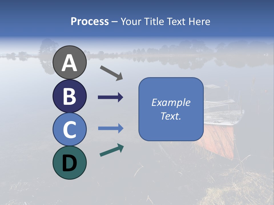 Nature Lac Paysage PowerPoint Template
