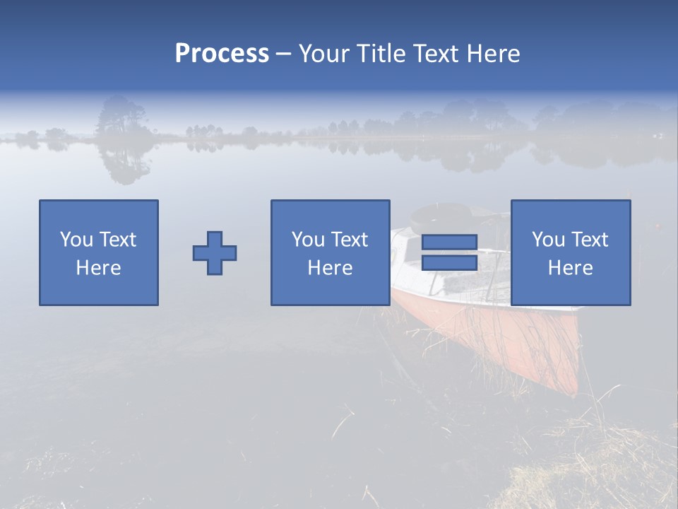 Nature Lac Paysage PowerPoint Template