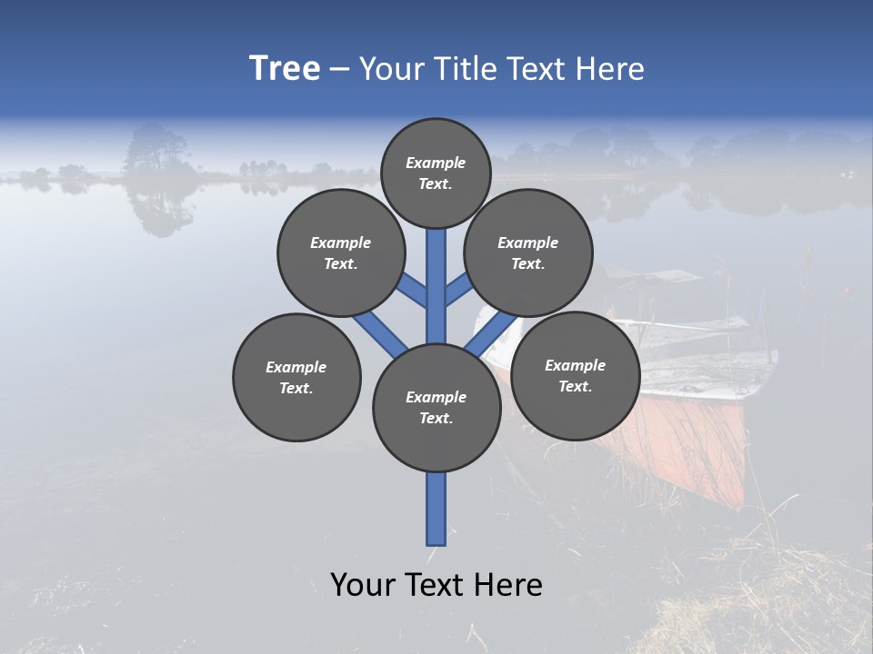 Nature Lac Paysage PowerPoint Template
