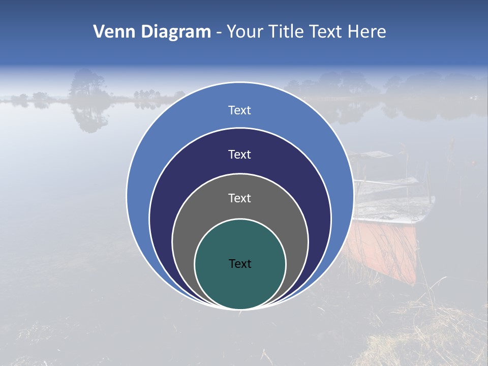 Nature Lac Paysage PowerPoint Template