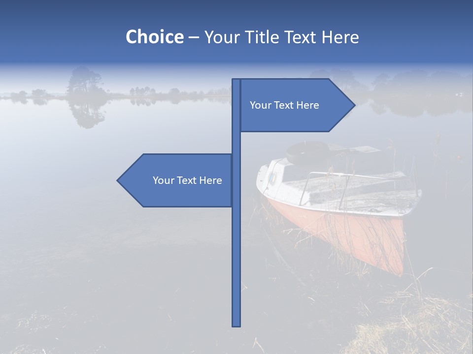 Nature Lac Paysage PowerPoint Template