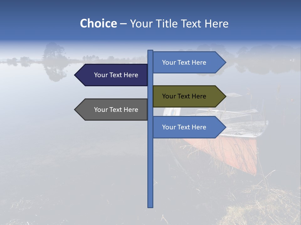 Nature Lac Paysage PowerPoint Template