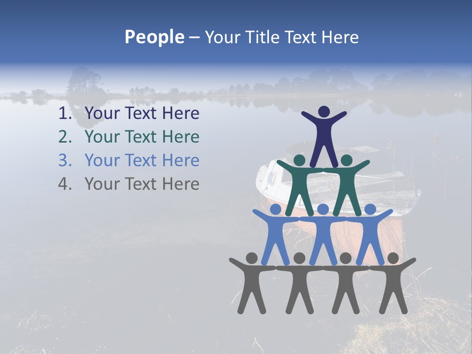 Nature Lac Paysage PowerPoint Template