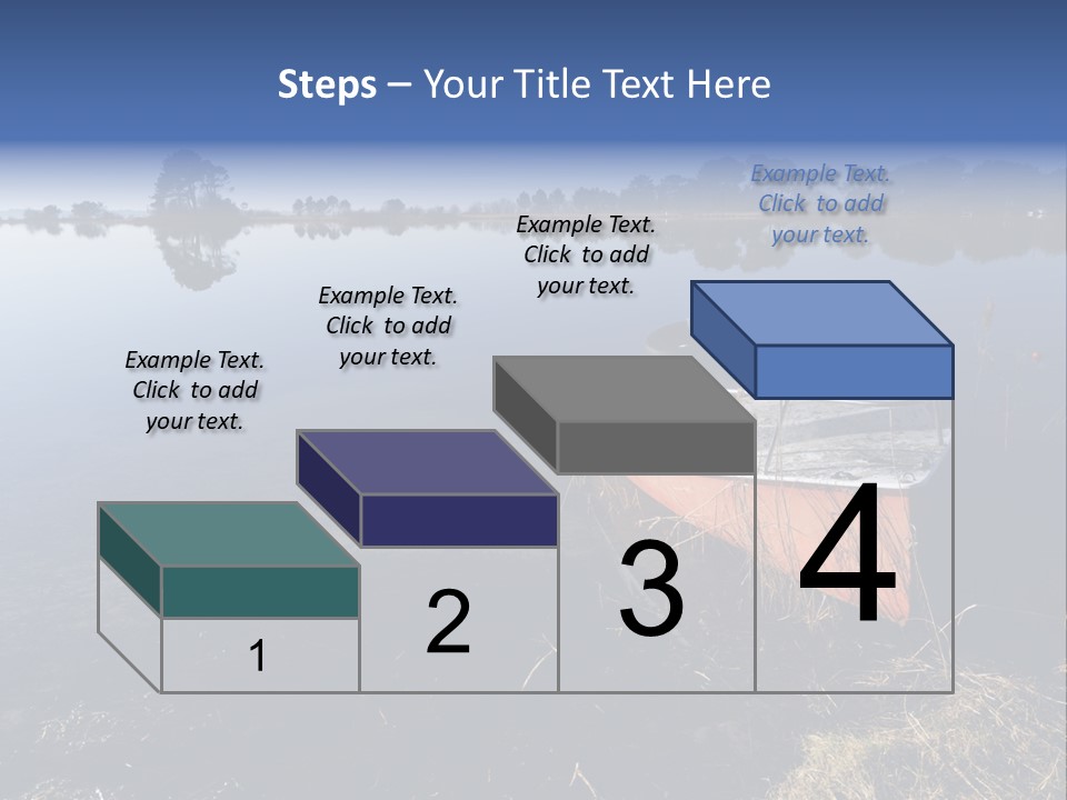 Nature Lac Paysage PowerPoint Template