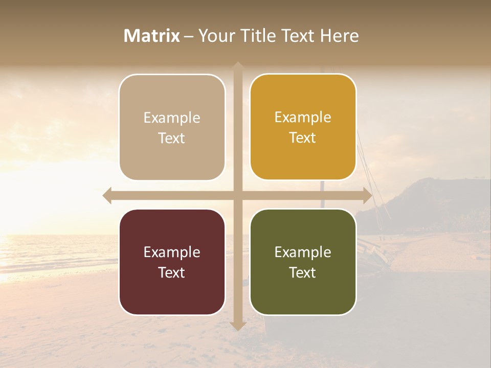 Mer Chaud Madagascar PowerPoint Template