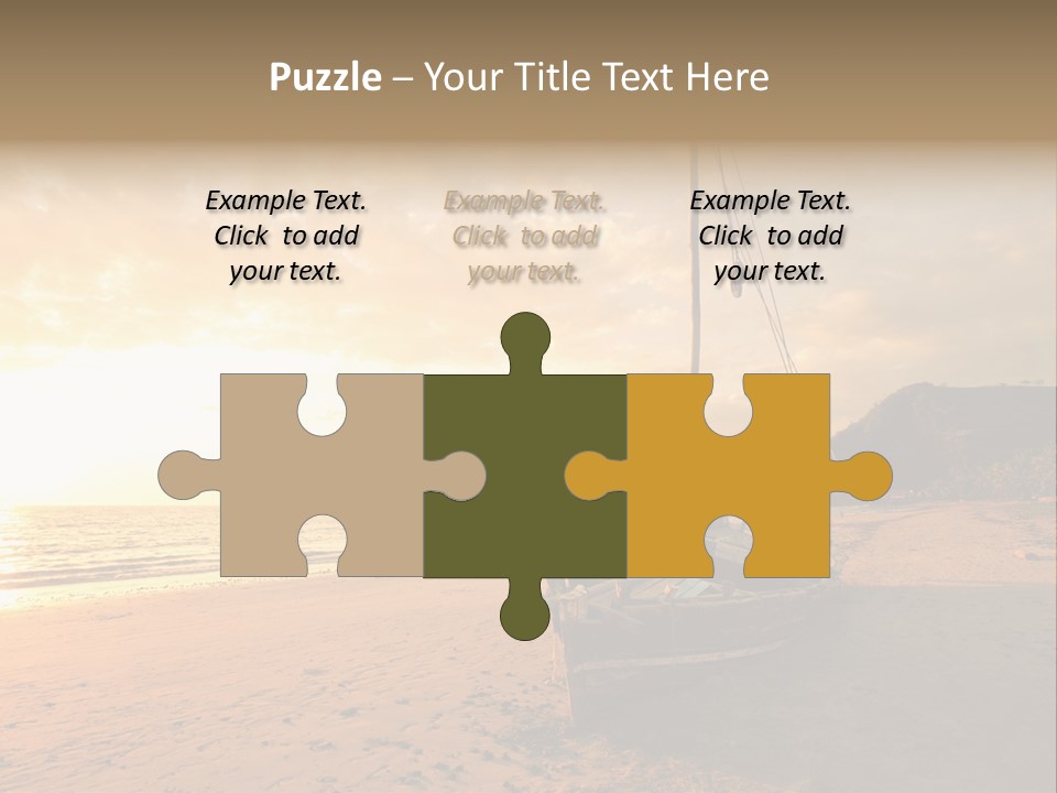 Mer Chaud Madagascar PowerPoint Template