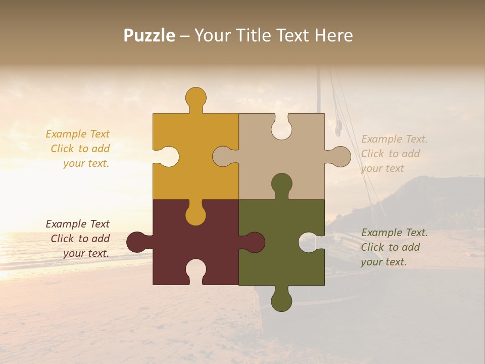 Mer Chaud Madagascar PowerPoint Template