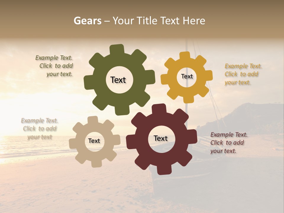 Mer Chaud Madagascar PowerPoint Template