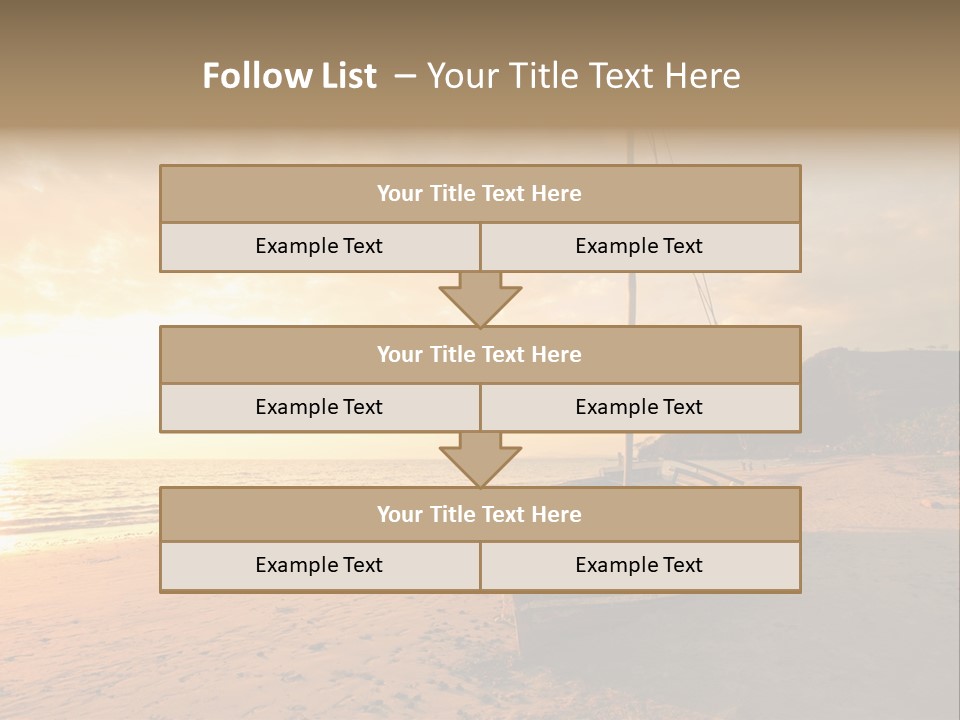 Mer Chaud Madagascar PowerPoint Template