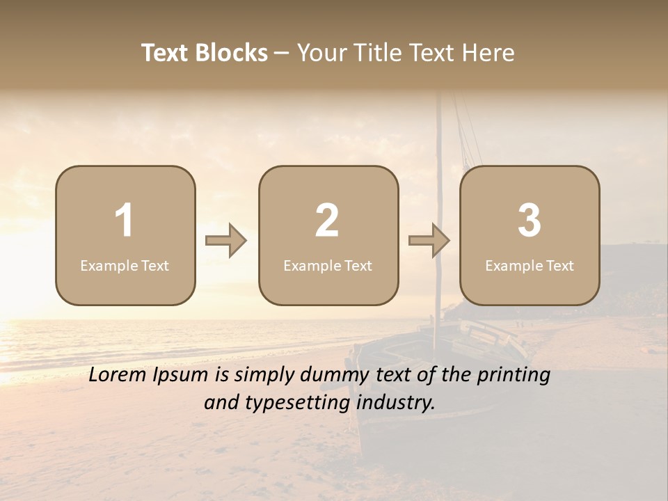 Mer Chaud Madagascar PowerPoint Template