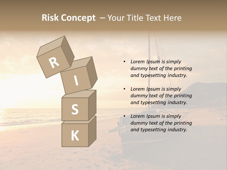 Mer Chaud Madagascar PowerPoint Template